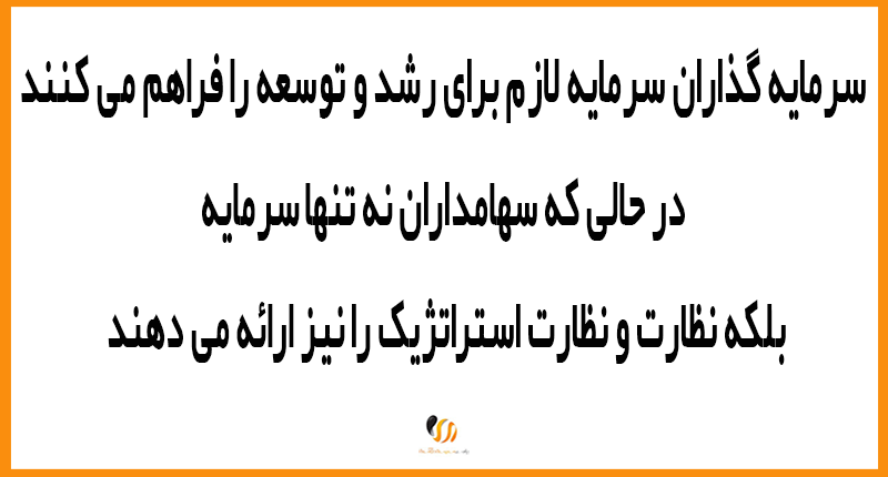 تعاریف سرمایه گذاران و سهامداران